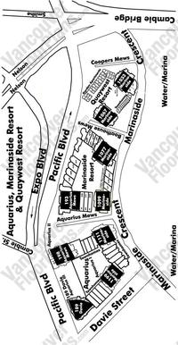 Quaywest Area Map