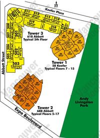 Firenze Tower II Area Map