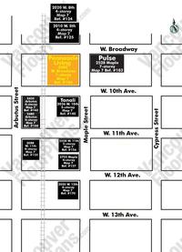 Pinnacle Living On Broadway Area Map