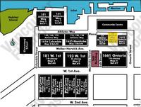 Kayak - Village On False Creek Area Map