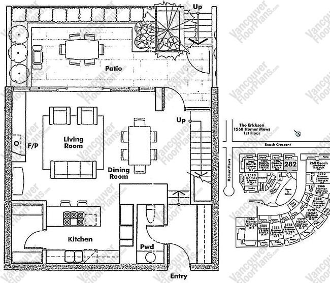 Floor Plan  282 Beach