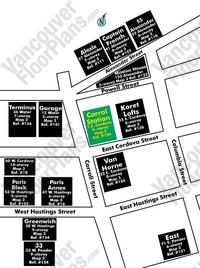 Carral Station Area Map