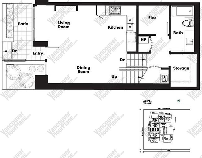 Floor Plan  1818 Crowe
