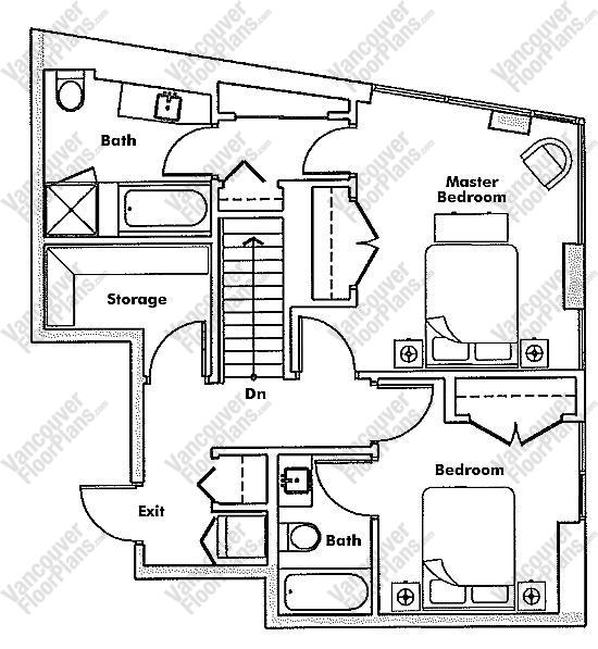 Floor Plan PH3503 33 Smithe