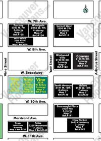 The Vine Area Map