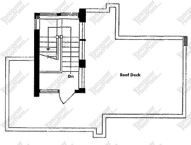 Floor Plan TH1 1233 W. Cordova