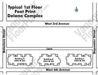 Delano Area Map