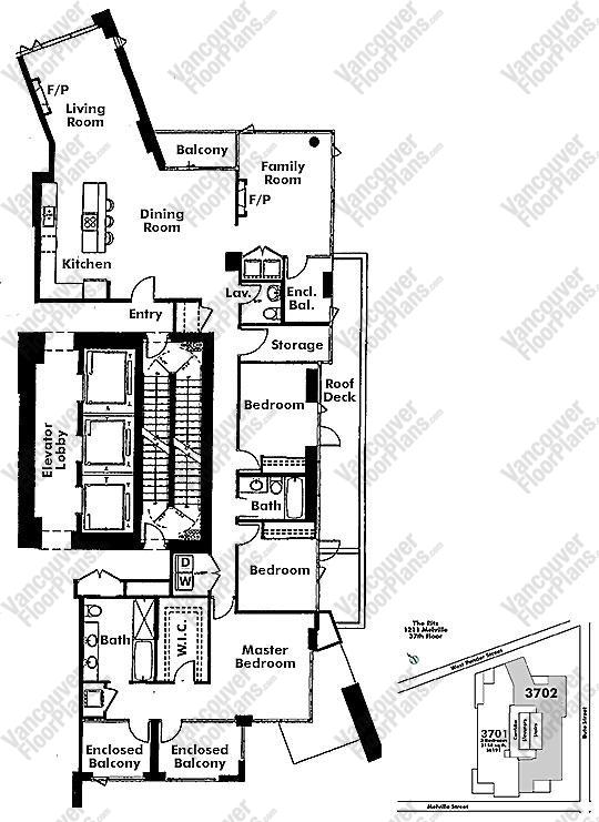 Floor Plan 3702 1211 Melville