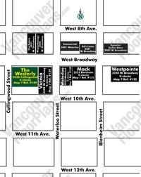 The Westerly Area Map