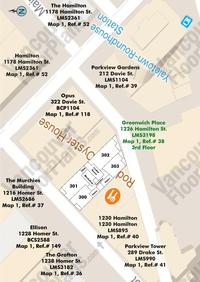 Greenwich Place Area Map