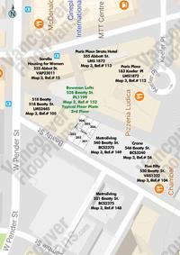 Bowman Lofts Area Map