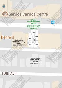 Wesley Area Map