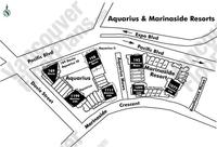 Marinaside Resort Area Map