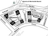 Aquarius Villas Area Map