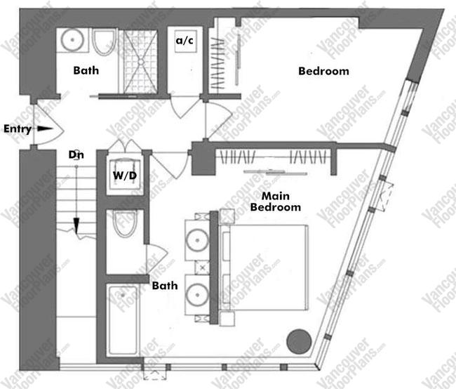 Floor Plan 903 1499 W. Pender