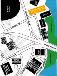 Coopers Lookout Area Map