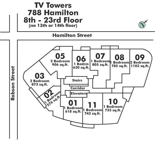 For Sale: 1507-233 Robson Street, Vancouver, BC - REW