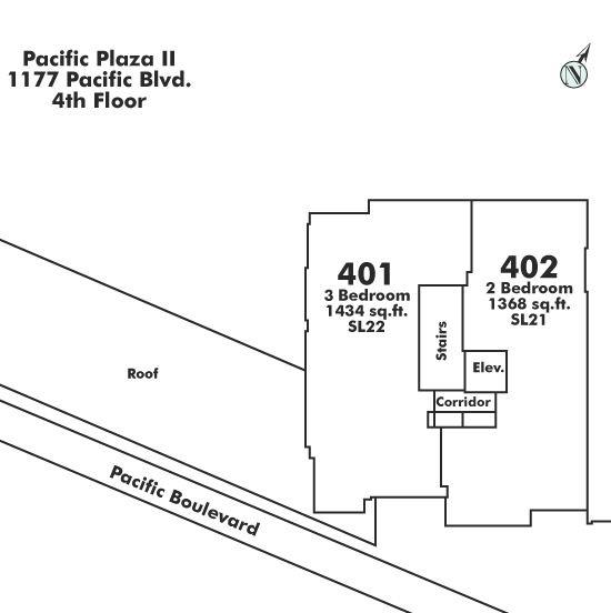 404 238 ALVIN NAROD MEWS, Vancouver, BC Floor Plate