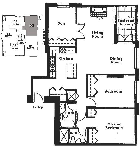 803 1159 MAIN STREET, Vancouver, BC Floor Plan