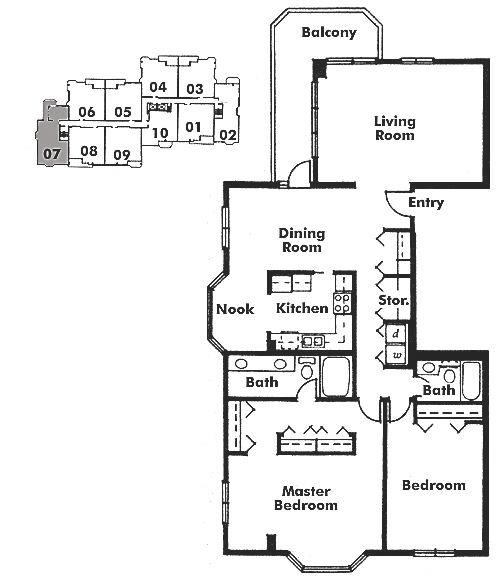 207 522 MOBERLY ROAD, Vancouver, BC Floor Plan